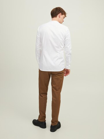 JACK & JONES Slim Fit Hemd 'PARMA' in Weiß