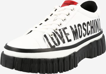 Love Moschino Sneaker 'LOVELY' in Weiß: predná strana