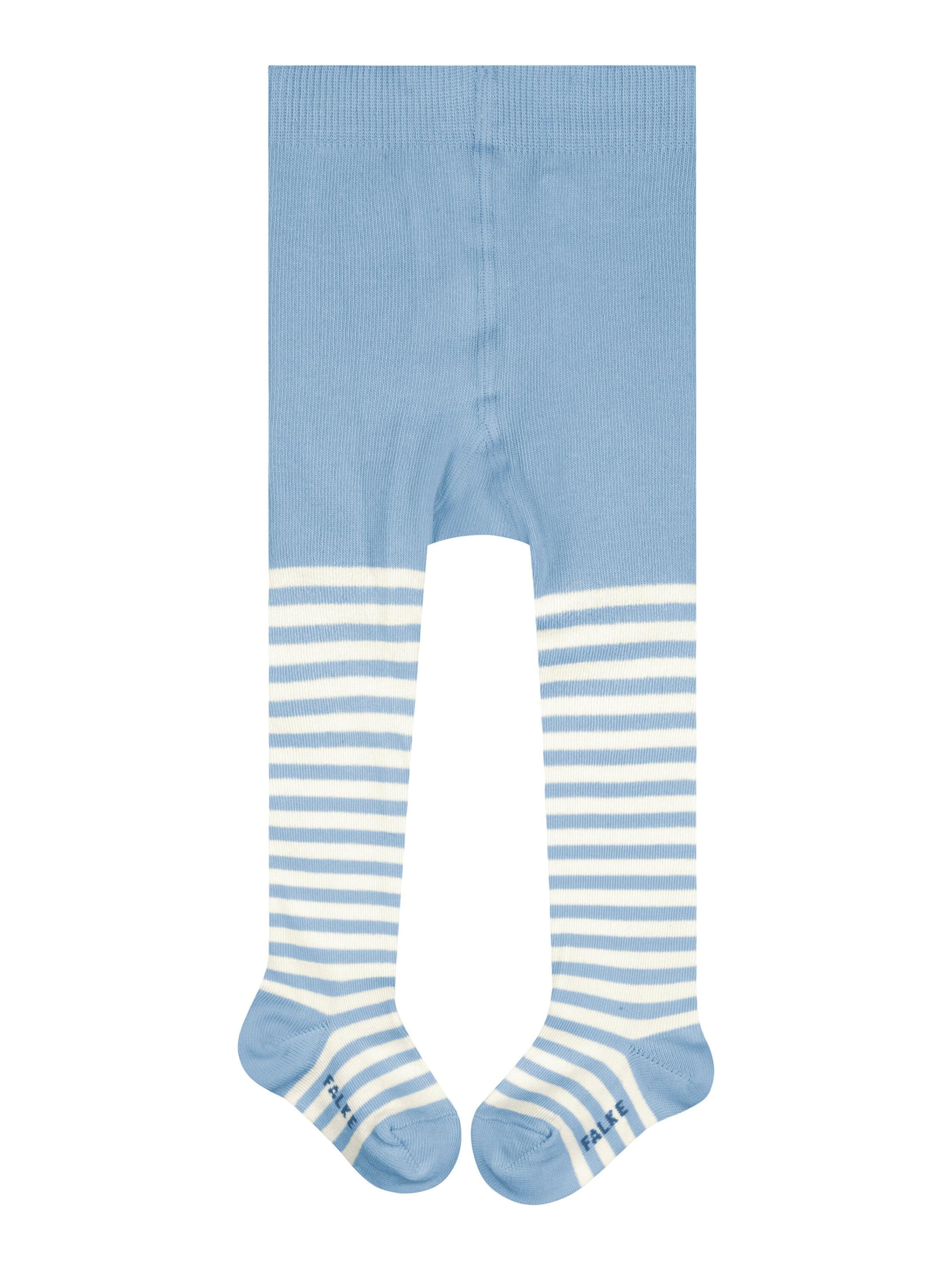 FALKE Tights 'Stripe' in Blue: front