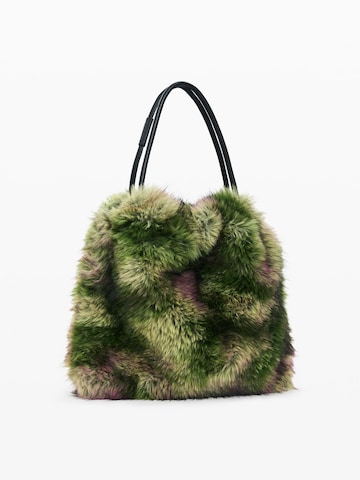 Desigual Schultertasche in Grün