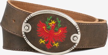 Der Trachtler Belt 'Hias' in Brown: front