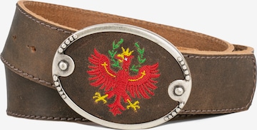 Der Trachtler Belt 'Hias' in Brown: front