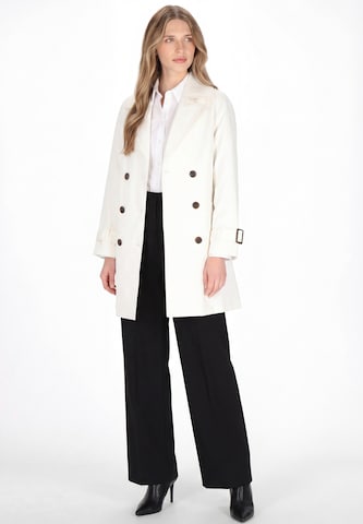 DreiMaster Klassik - Abrigo de entretiempo 'Classic' en blanco