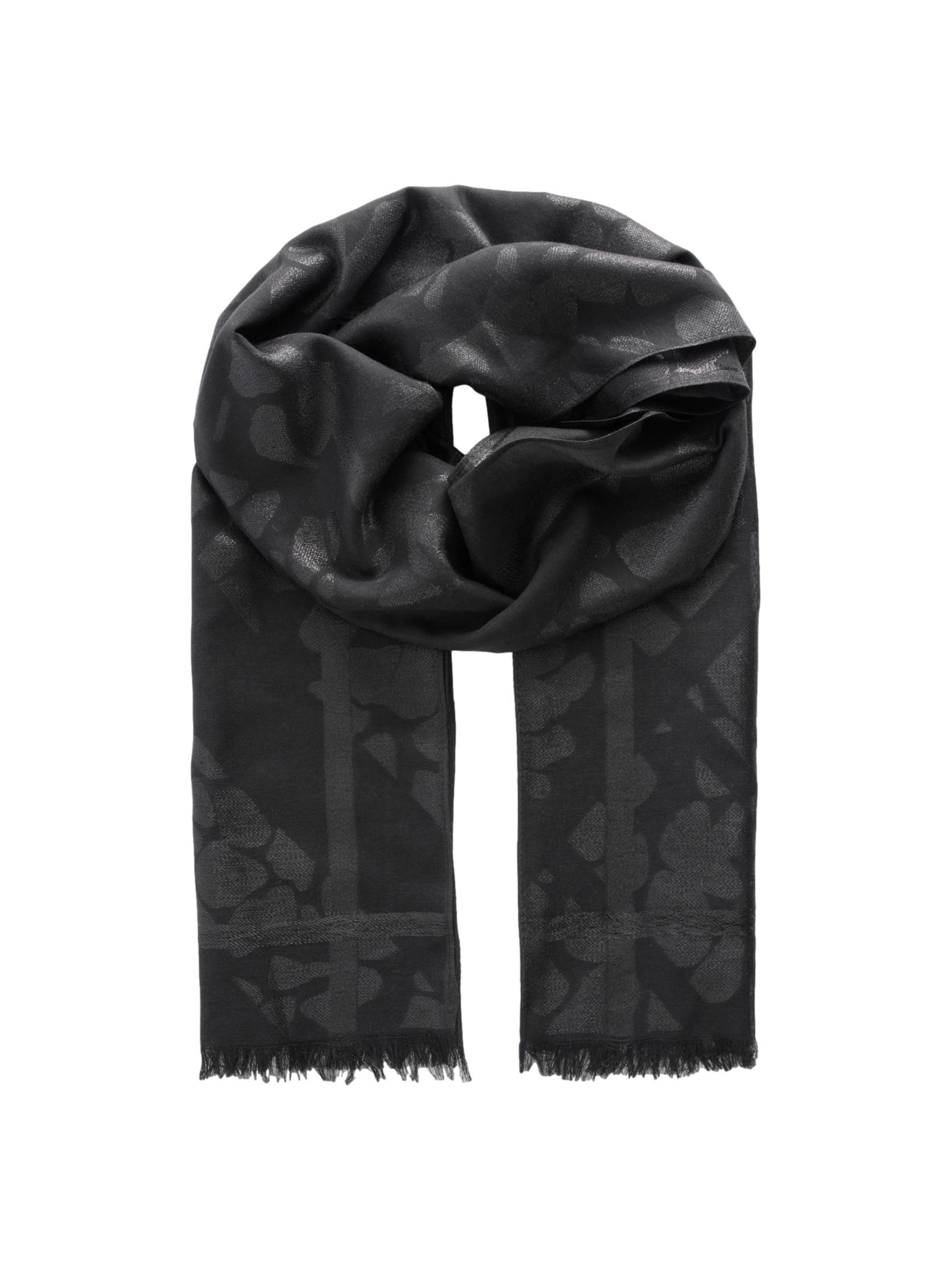 Next Šála – černá: přední strana