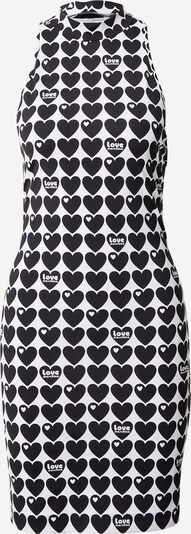 Love Moschino Φόρεμα 'ABITO' σε μαύρο / λευκό, Άποψη προϊόντος