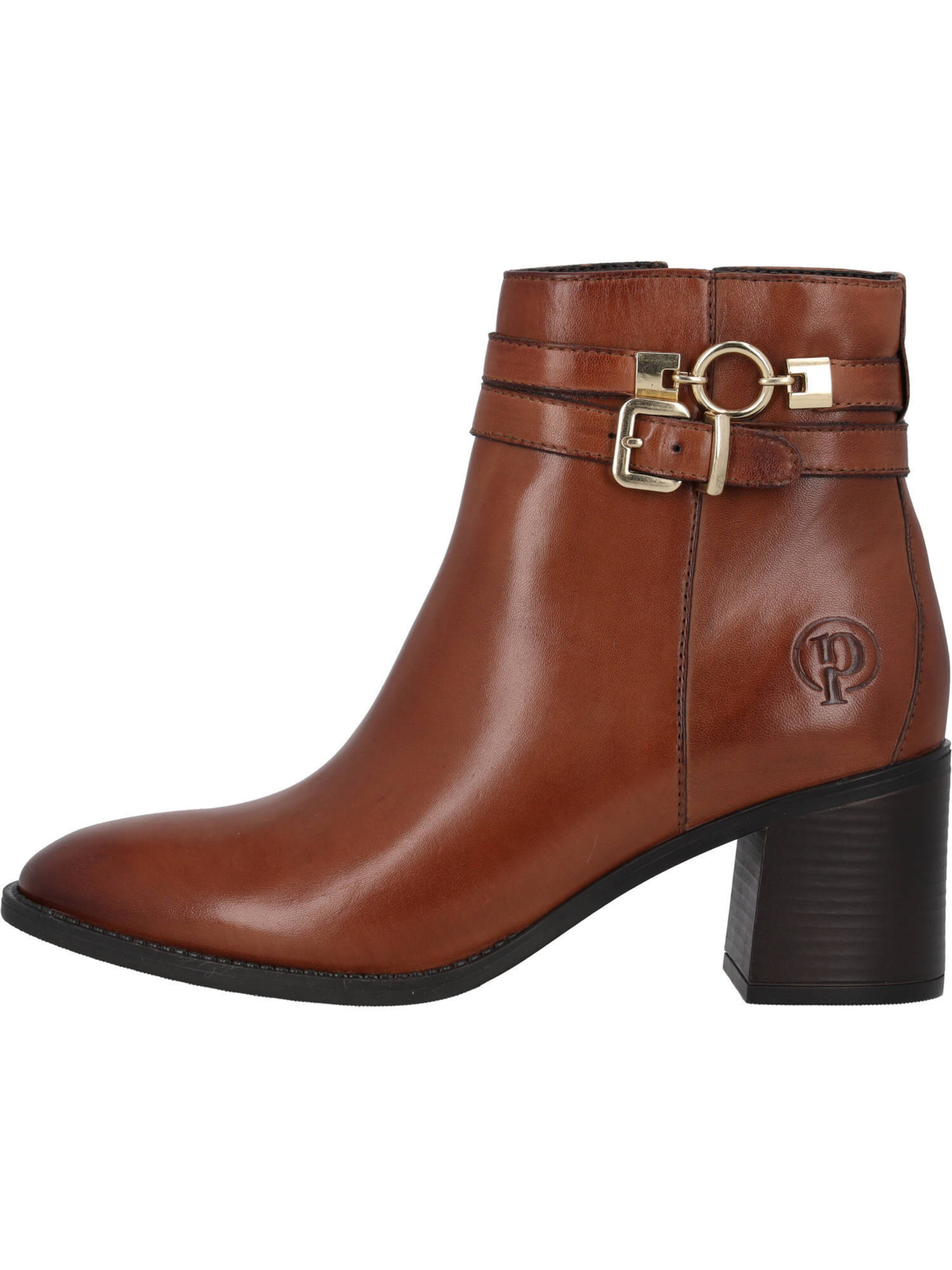 Palado Enkellaarsjes 'Malmeas' in Bruin