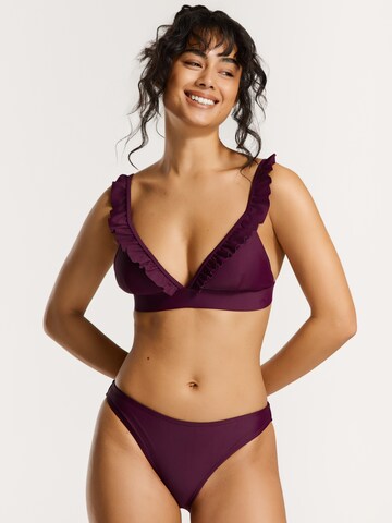 Shiwi Triangle Bikini 'Bobby' in Purple: front