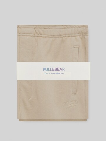 Pull&Bear Jogginganzug in Beige