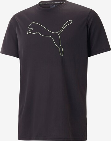 PUMA Functioneel shirt in Zwart: voorkant