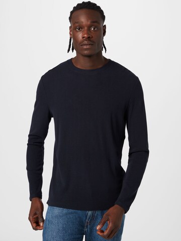 NN07 Shirt 'Clive' in Blauw: voorkant