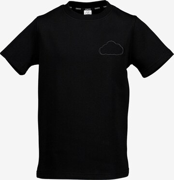 Donder Shirt 'Heavy Tee Essential Canary Yellow' in Black: front