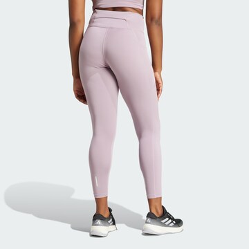 Skinny Pantaloni sportivi 'Dailyrun' di ADIDAS PERFORMANCE in lilla