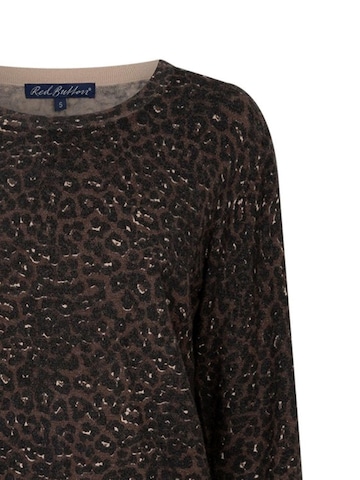 Red Button Knitted top 'RB Sweet animal Coffee' in Brown
