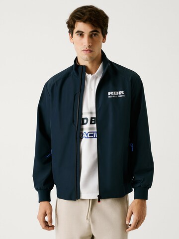 Red Bull Racing x Pepe Jeans Демисезонная куртка 'Marina' в Синий: спереди