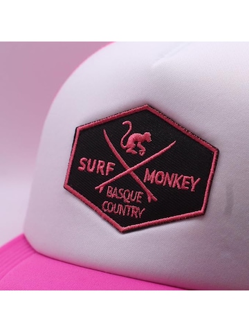 Surf Monkey Hat in Pink