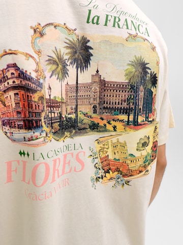 JACK & JONES Футболка 'JORParadise Island' в Белый