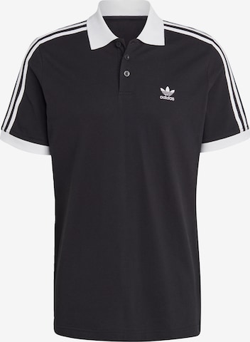 ADIDAS ORIGINALS Тениска 'Adicolor Classics 3-Stripes' в черно: отпред