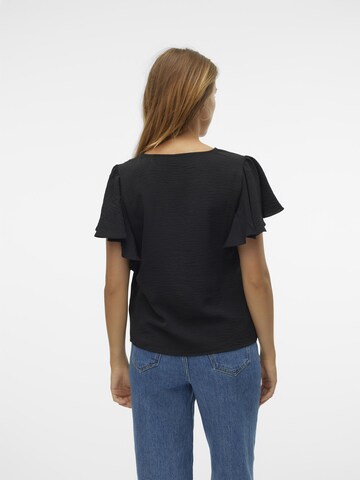 VERO MODA Blouse 'ALVA' in Zwart