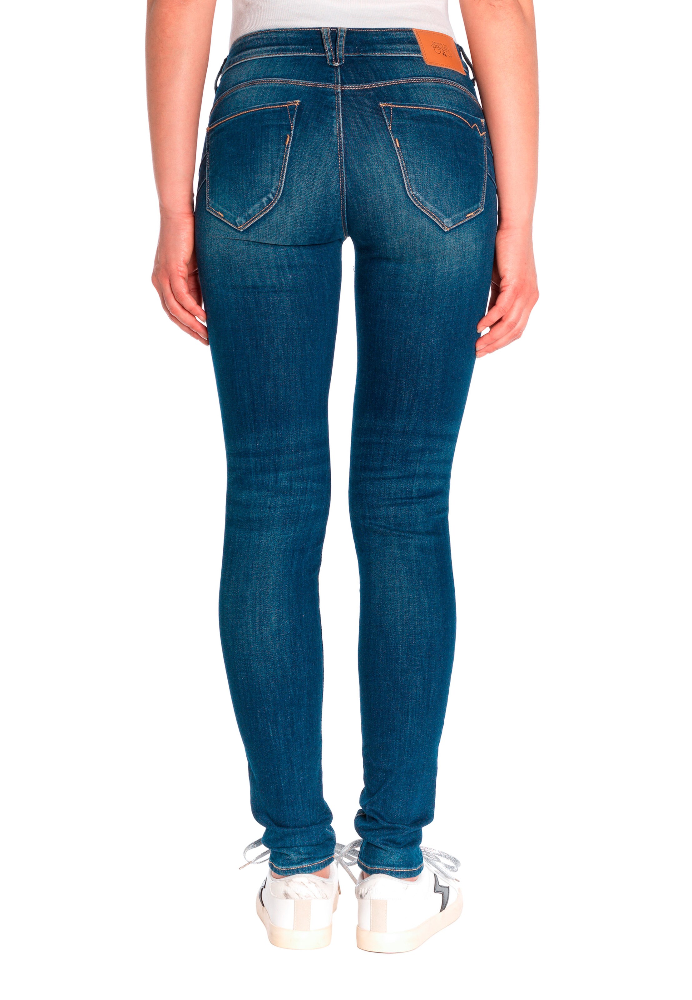 Le Temps Des Cerises Slimfit Jeans 'Pulp' in Blau