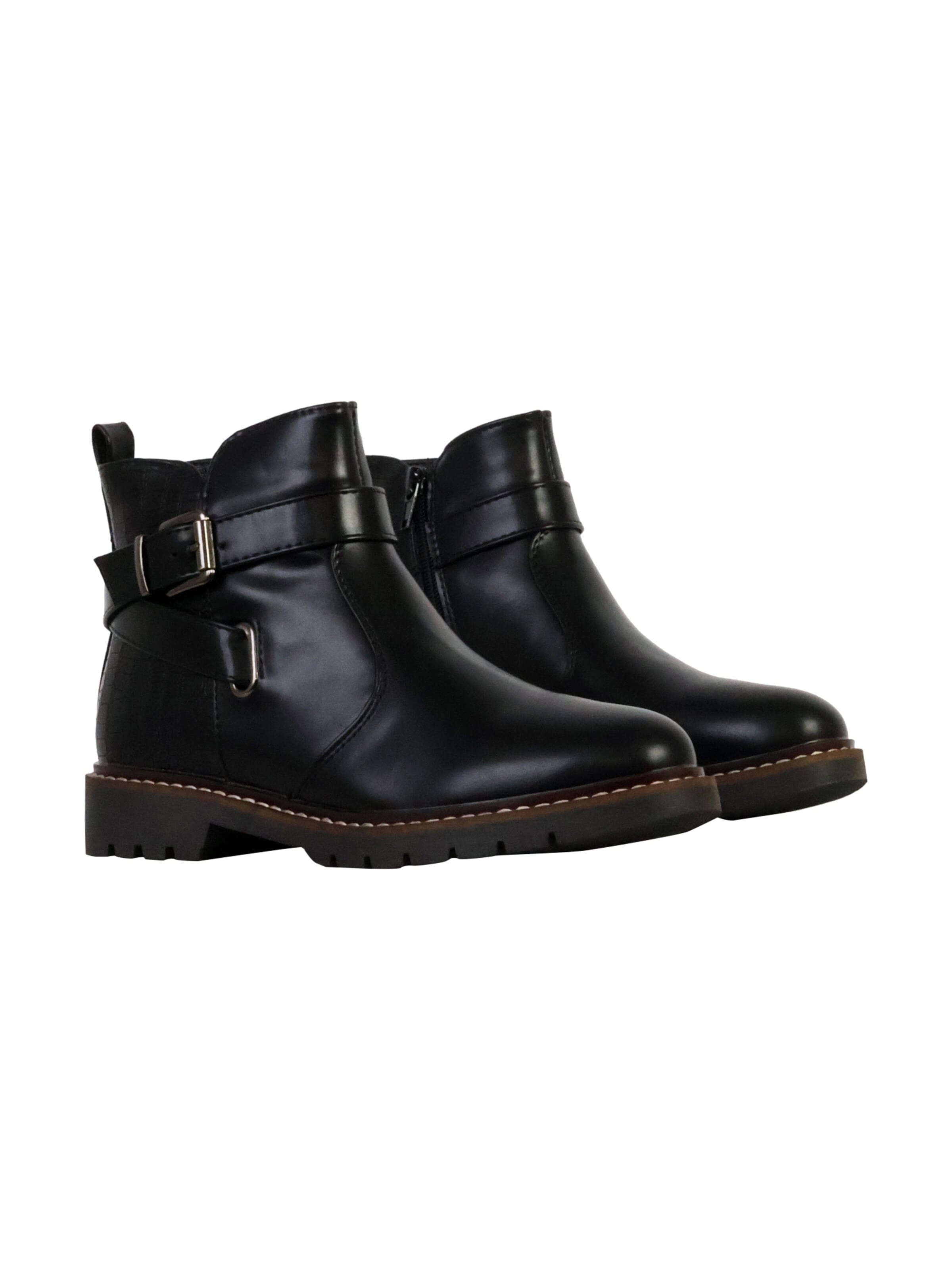 Bottines The Divine Factory en noir