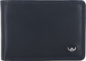 GOLDEN HEAD Portemonnee in Blauw: voorkant