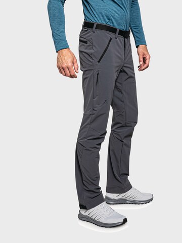 Schöffel Regular Outdoor Pants 'Taibun' in Grey