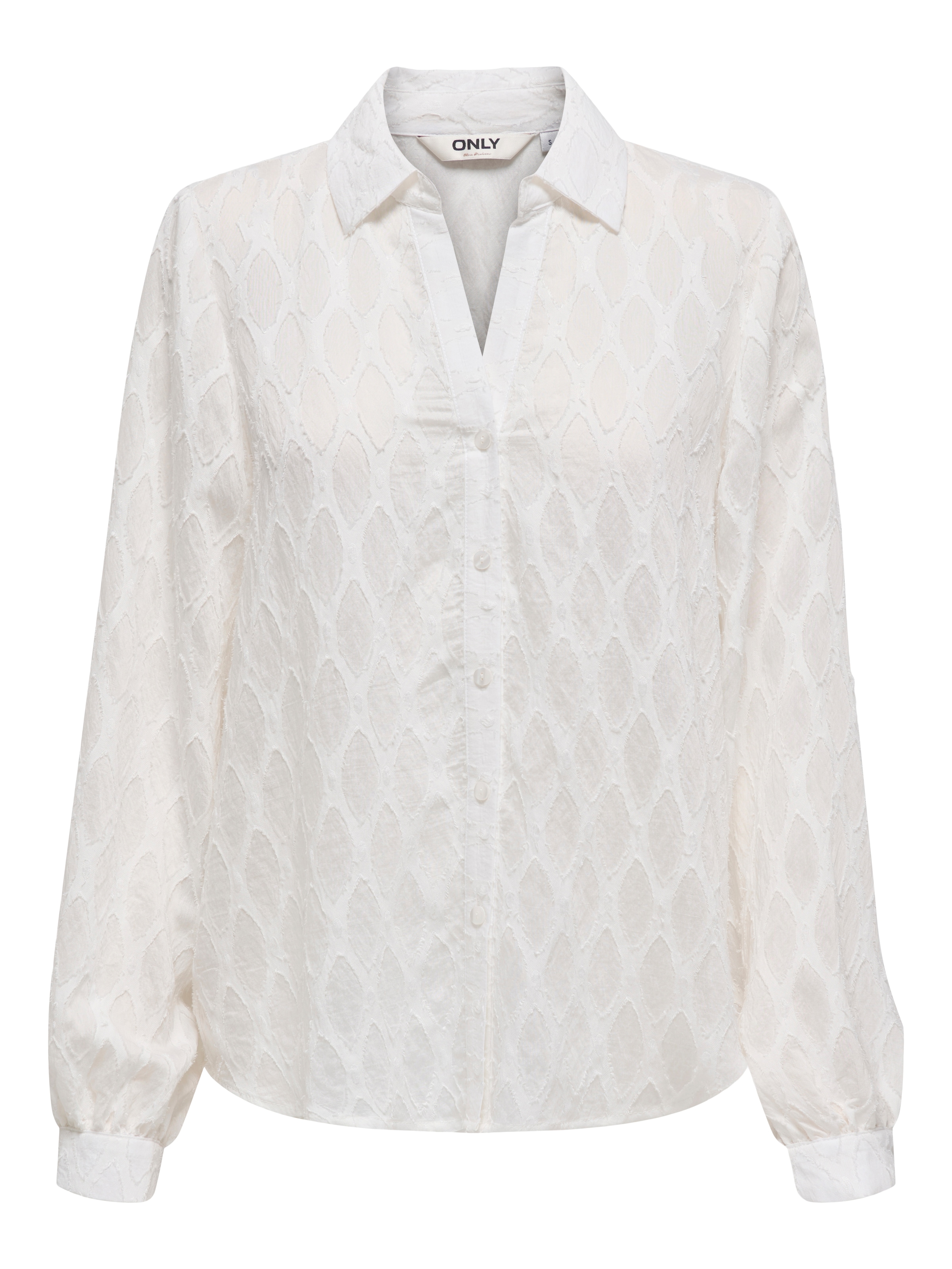 ONLY Μπλούζα 'ONLNOA' σε λευκό: μπροστά