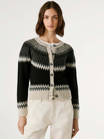 Pepe Jeans Gebreid vest 'Cissy' in Grijs: voorkant
