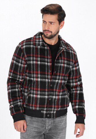 Veste mi-saison DreiMaster Vintage en noir : devant