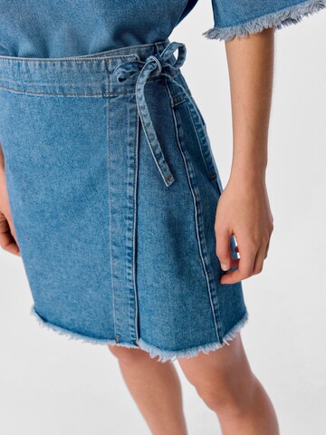 Jupe 'MELIA' OBJECT en bleu