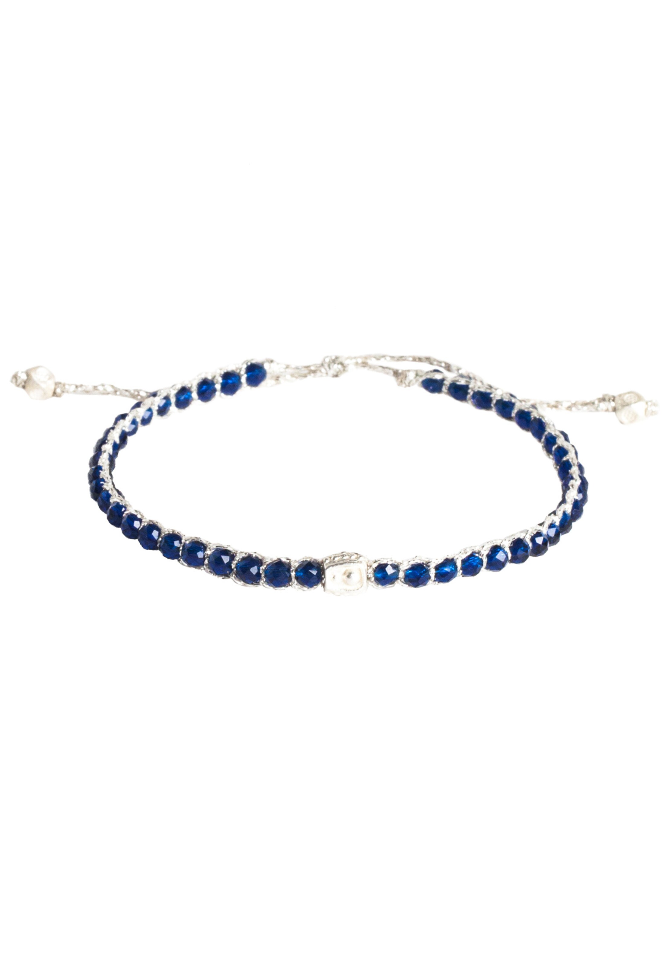 Bracelet Samapura Jewelry en bleu : devant