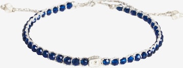 Bracelet Samapura Jewelry en bleu : devant