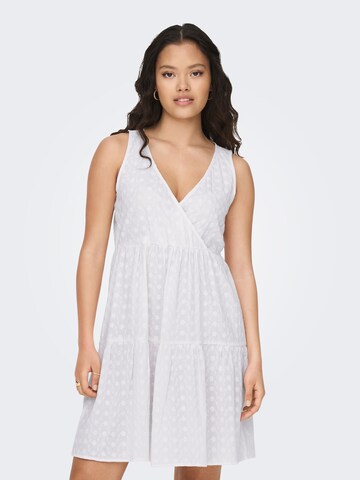 JDY Dress in White: front