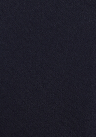 LASCANA Slimfit Hlače z naborki | modra barva