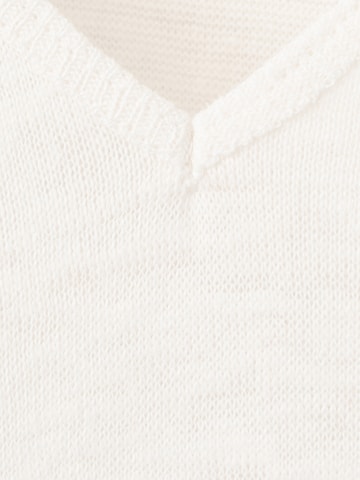 Pulover 'LINITO' de la MANGO pe alb