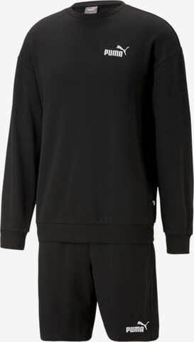 PUMA Tracksuit in Black: front