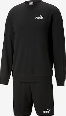 PUMA Tracksuit in Black: front