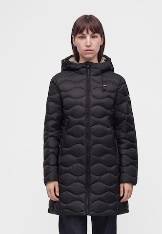 Blauer.USA Mantel in Schwarz: Vorderseite