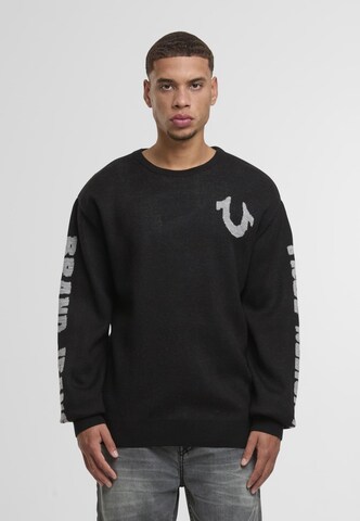 True Religion Sweater in Black: front