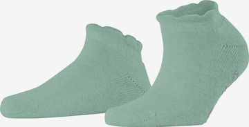 FALKE Füßlinge 'Soft Elegance' in Grün: Vorderseite