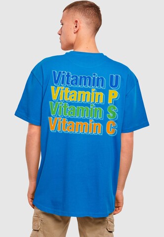 MT Upscale Shirt 'Vitamin' in Blau