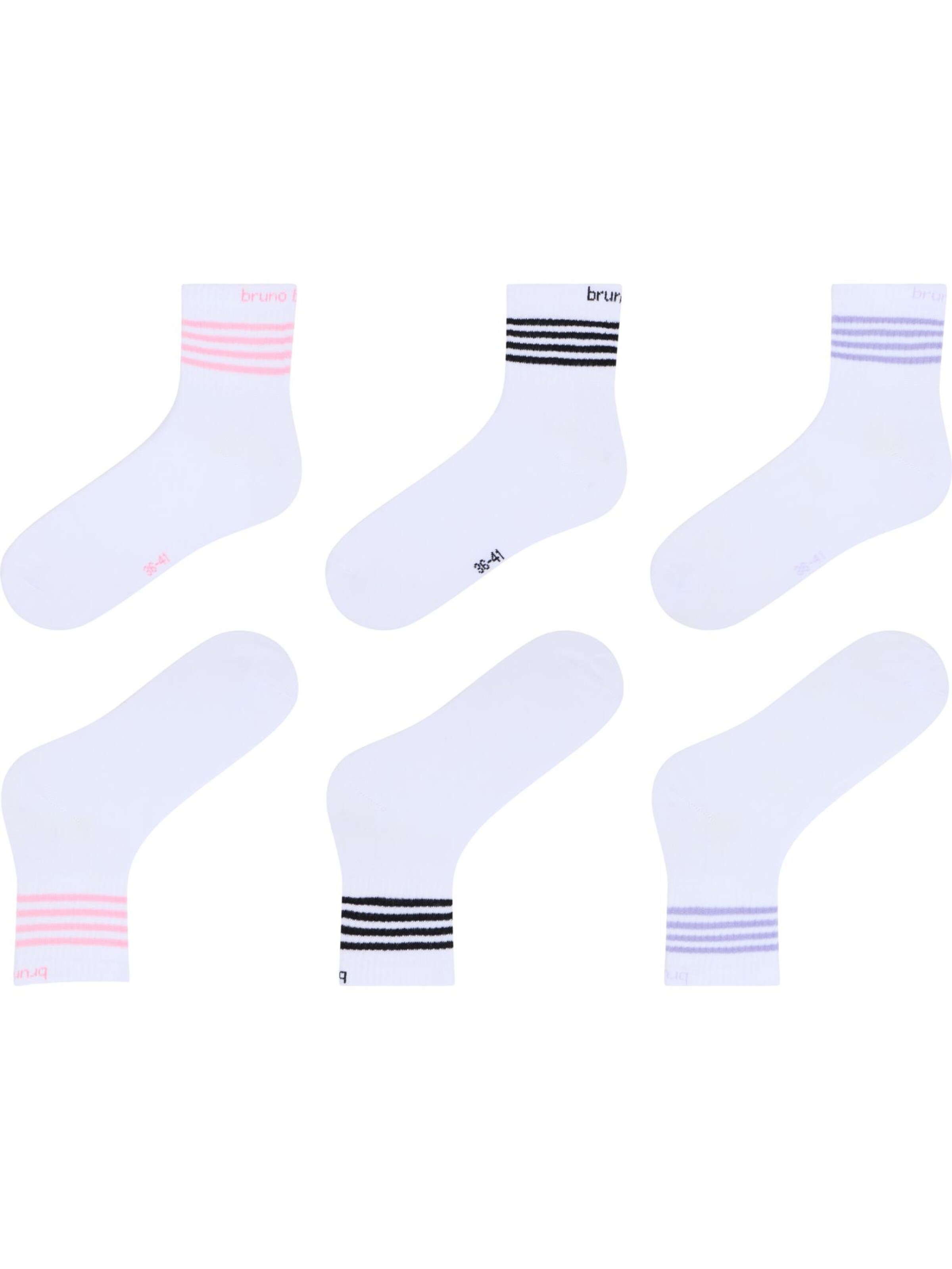 Chaussettes 'Dominguez' Bruno Banani en blanc