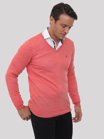 Sir Raymond Tailor Pullover 'Erky' in Pink