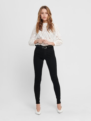 ONLY Skinny Jeans 'Royal' in Schwarz