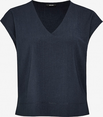 OPUS Blouse 'Seltiko' in Blauw: voorkant