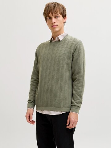 JJ Rebel Sveter 'JREBSTANCE' - Zelená: predná strana