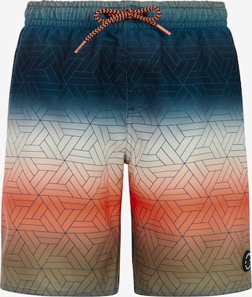 PROTEST Badeshorts 'PRTChopper JR' in Blau: Vorderseite