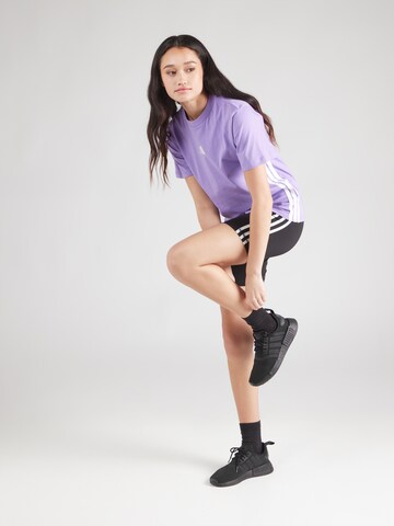ADIDAS SPORTSWEAR Toiminnallinen paita 'Essentials' värissä lila