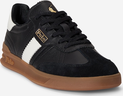 Polo Ralph Lauren Matalavartiset tennarit 'AERA' värissä musta / valkoinen, Tuotenäkymä