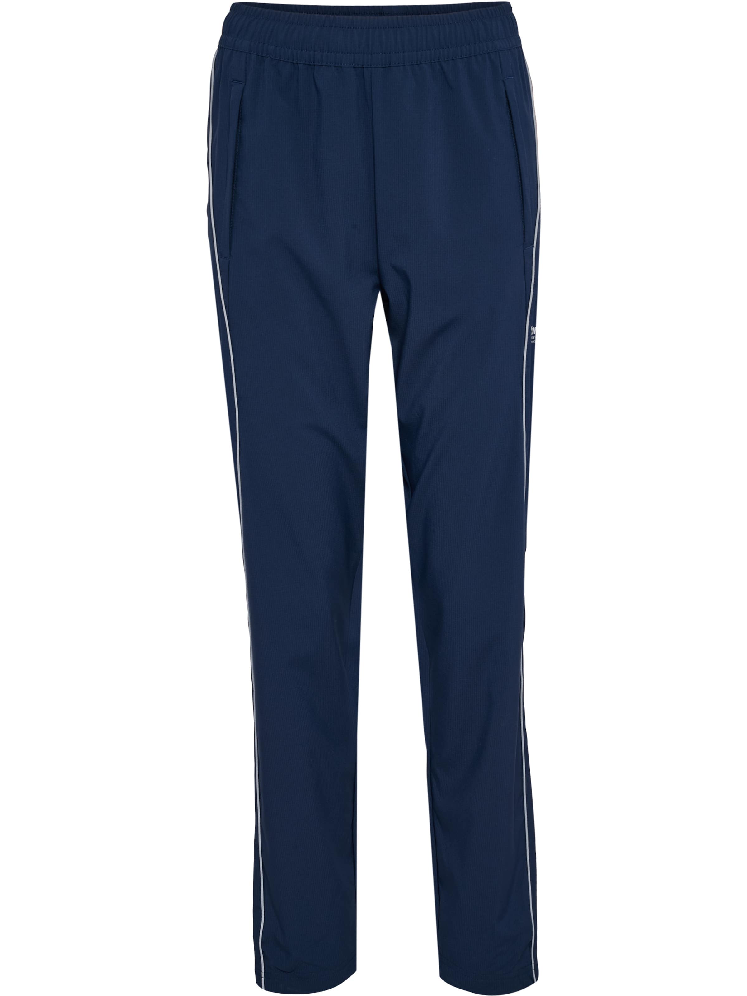 Hummel Regular Sportbroek in Blauw: voorkant